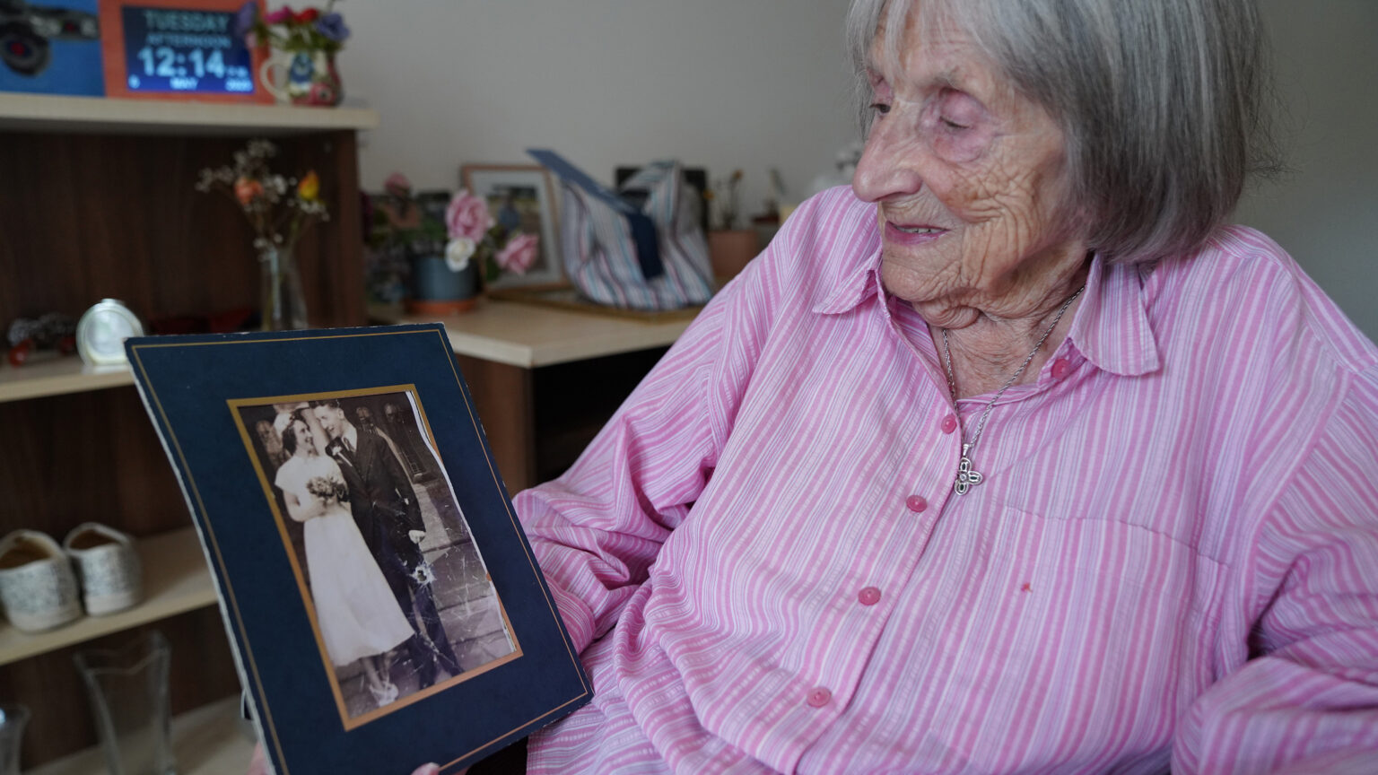 A resident at Royal Star & Garter has recalled meeting